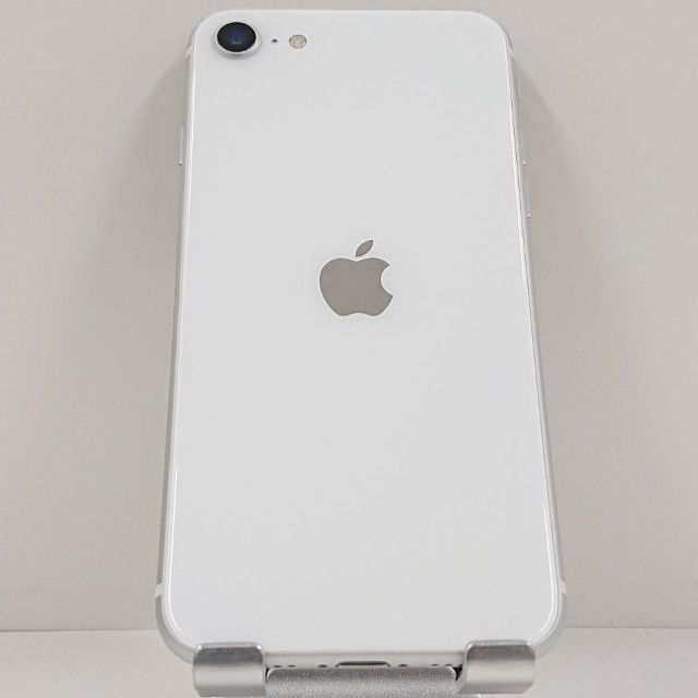 iPhoneSE ��2���� 64GB �ɥ��� �ۥ磻�� c23275