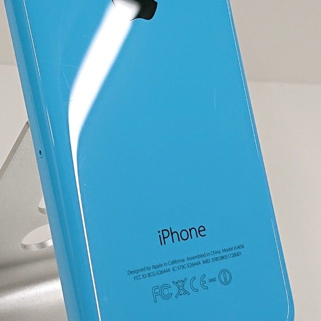 iPhone5c 16GB �ɥ��� �֥롼 c22339