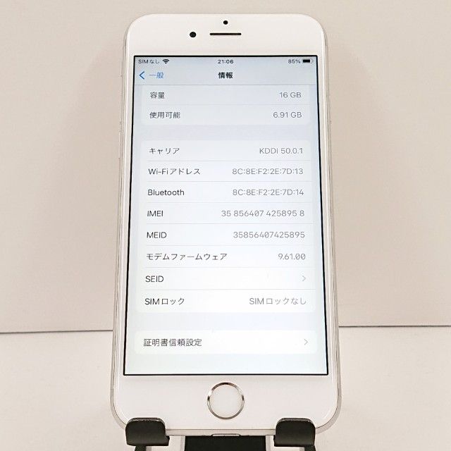 iPhone6s 16GB SIM�ե꡼ ����С� c19364