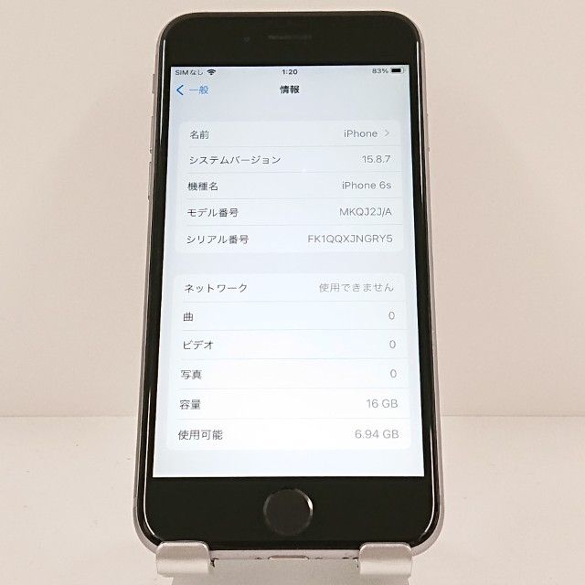 iPhone6s 16GB SoftBank ���ڡ������쥤 c19869