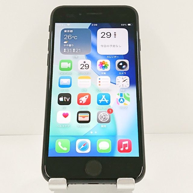 iPhoneSE ��2���� 64GB �ɥ��� �֥�å� c20299