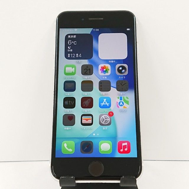 iPhoneSE ��2���� 64GB �ɥ��� �ۥ磻�� c17369