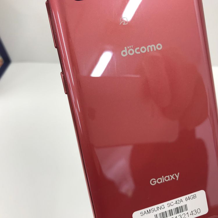 ムスビー｜Galaxy A21 SC-42A docomo レッド 本体 n05822