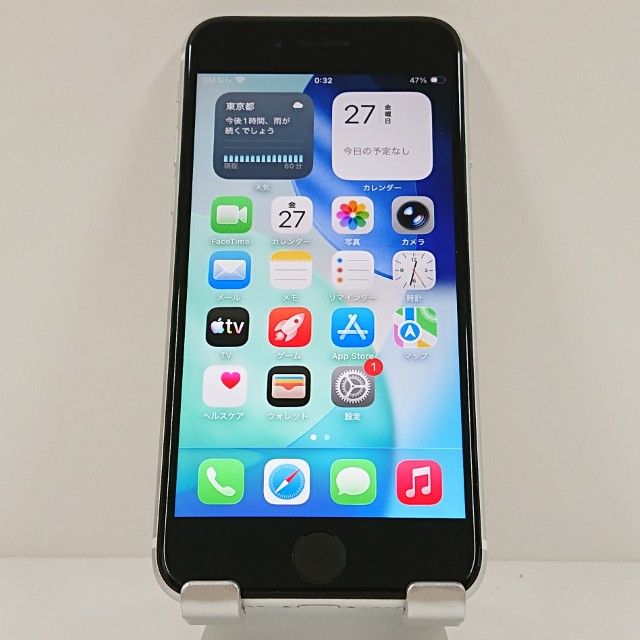 iPhoneSE ��2���� 64GB �ɥ��� �ۥ磻�� c18443