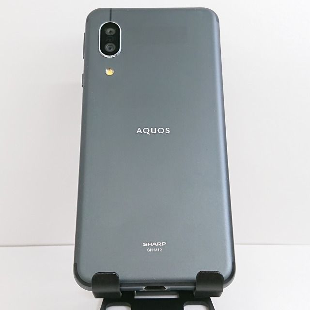 ムスビー｜AQUOS sense3 SH-M12 SIMフリー ブラック c03715