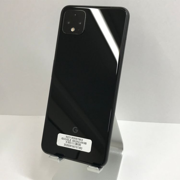 ムスビー｜【美品】SIMフリー Pixel4 XL 64GB ジャストブラック n04391  