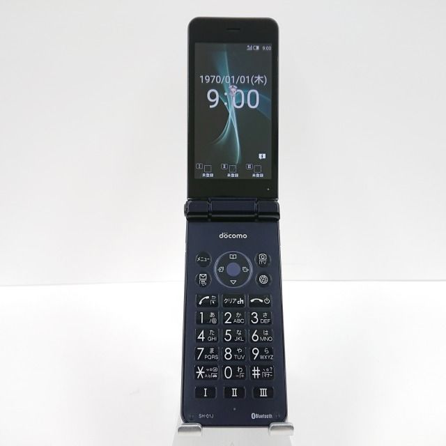 ムスビー｜AQUOS ケータイ SH-01J docomo ブルーブラック c05044