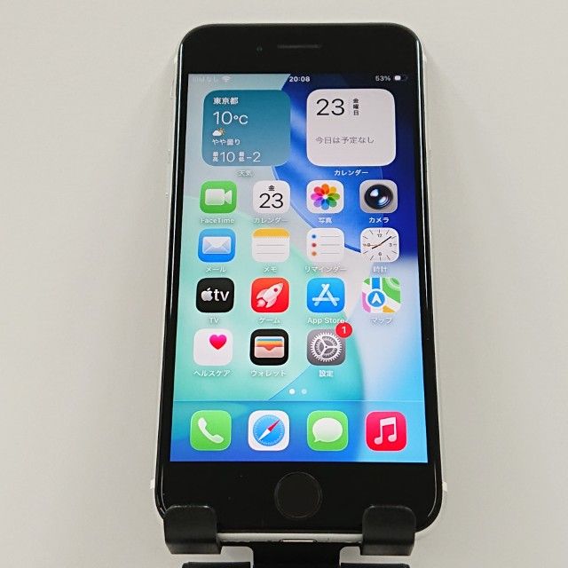 iPhoneSE ��2���� 64GB �ɥ��� �ۥ磻�� c16495