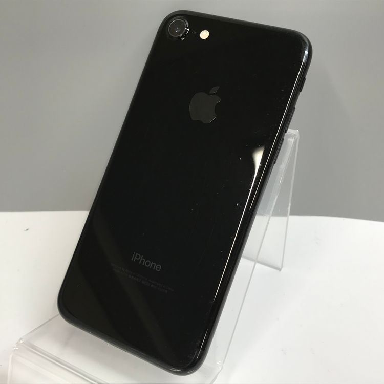 ムスビー｜SIMロック解除済み docomo iPhone7 128GB ジェットブラック 