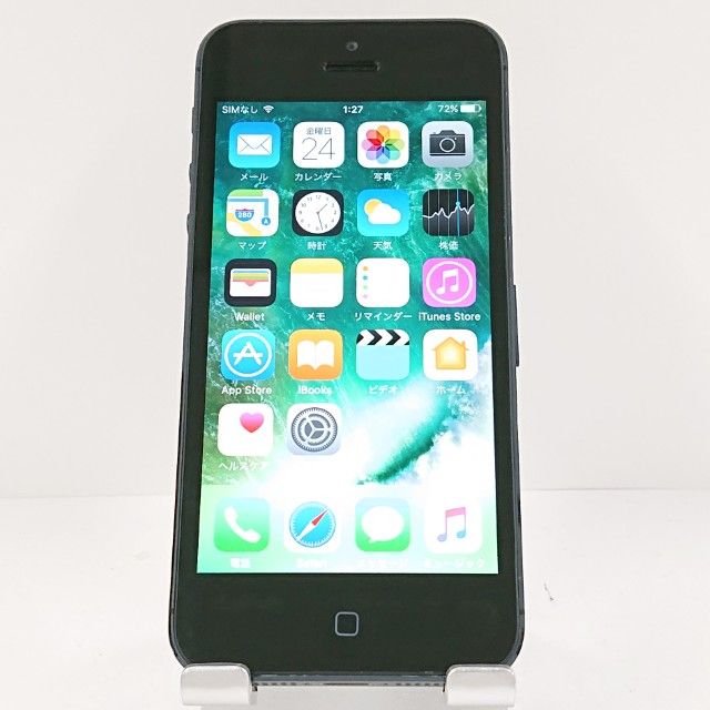 iPhone5 16GB au ֥å&졼 c15217