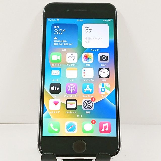 iPhoneSE ��2���� 64GB �ɥ��� �ۥ磻�� c21717