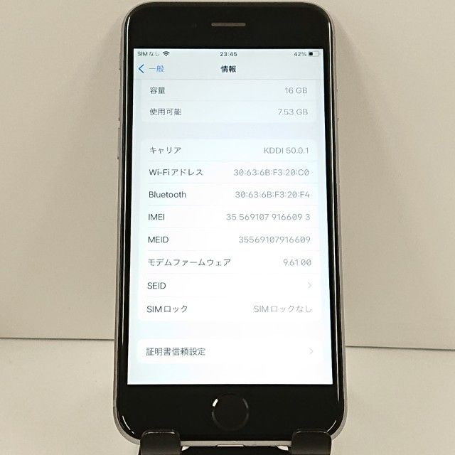 iPhone6s 16GB SIM�ե꡼ ���ڡ������쥤 c19057