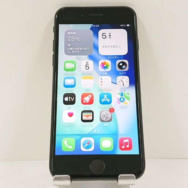 iPhoneSE ��2���� 64GB �ɥ��� �֥�å� c18659