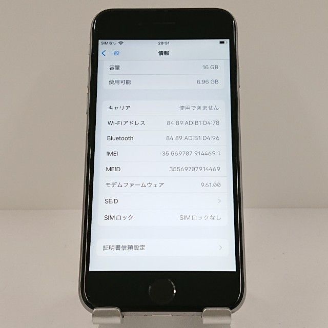 iPhone6s 16GB SIM�ե꡼ ���ڡ������쥤 c17671