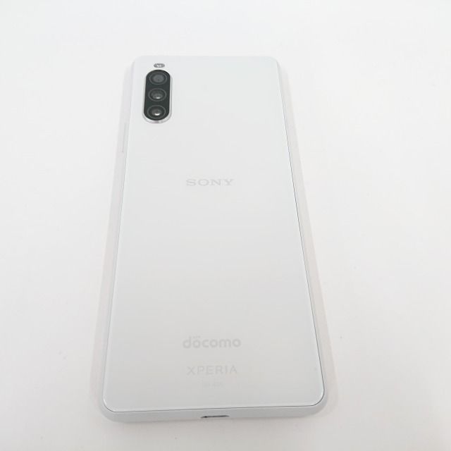 ムスビー｜Xperia II 10 SO-41A docomo ホワイト n08069【Xperia 10 II