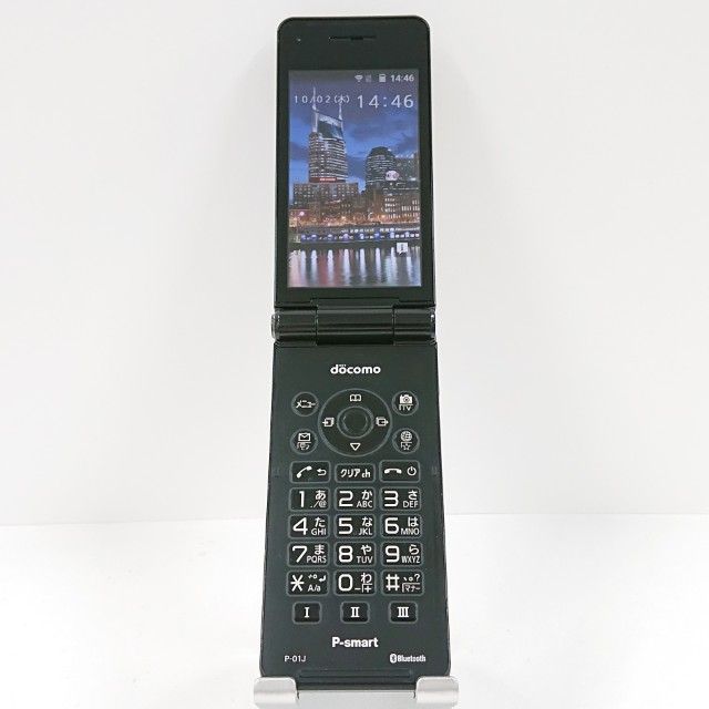 p-01j P-smart docomo simロック解除済　未使用 ガラホ P-01J SIMフリーSIMロック解除済 P-smart ケータイ 中古
