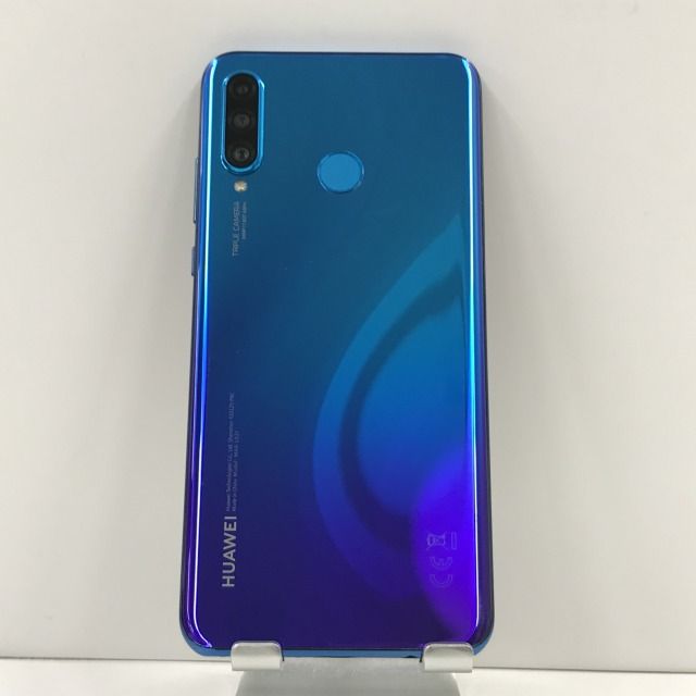 ムスビー｜HUAWEI P30 lite Softbank ブルー 本体 n06288【HUAWEI P30  