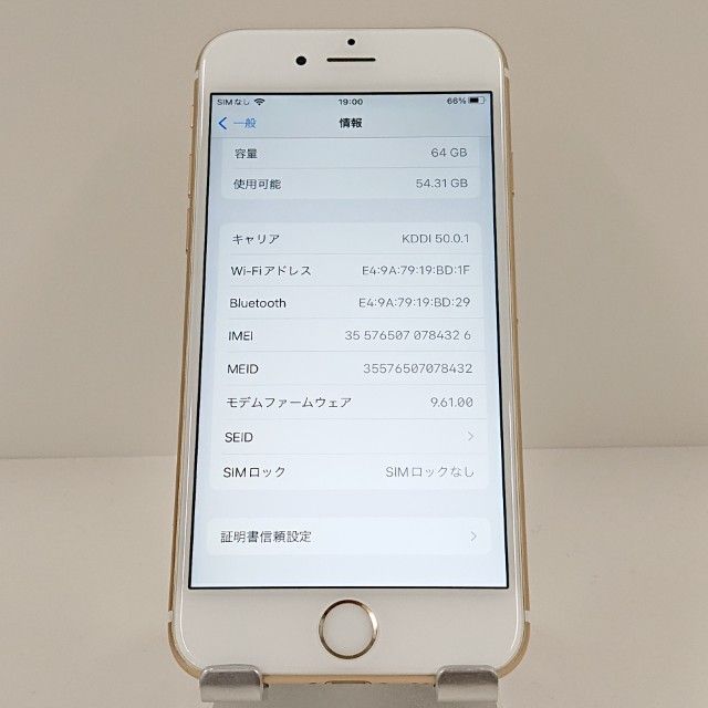 iPhone6s 64GB SoftBank ������� c19095