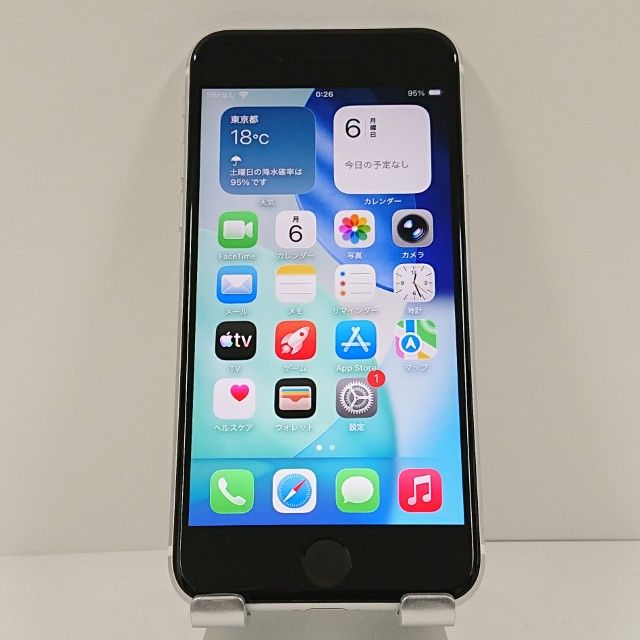 iPhoneSE ��2���� 64GB au �ۥ磻�� c18673