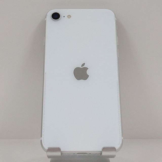iPhoneSE ��2���� 128GB �ɥ��� �ۥ磻�� c22495