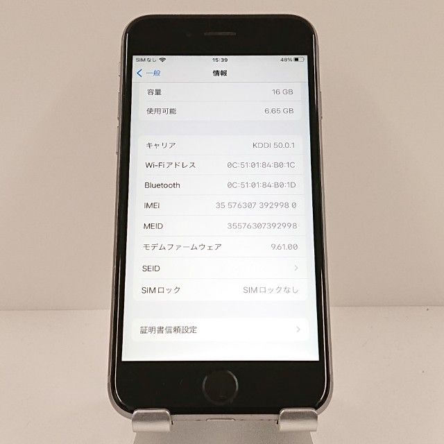 iPhone6s 16GB SIM�ե꡼ ���ڡ������쥤 c17704