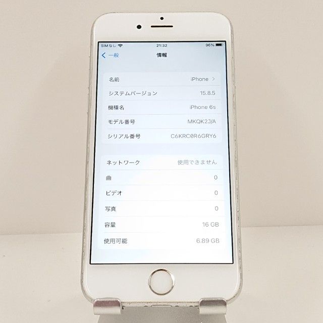 iPhone6s 16GB SIM�ե꡼ ����С� c19314