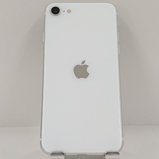 iPhoneSE ��2���� 64GB �ɥ��� �ۥ磻�� c22954