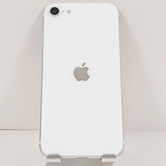 iPhoneSE ��2���� 64GB �ɥ��� �ۥ磻�� c20932