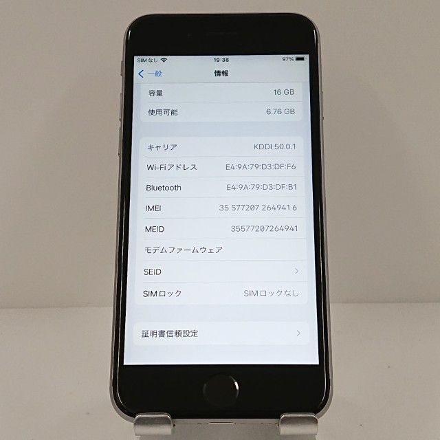 iPhone6s 16GB SIM�ե꡼ ���ڡ������쥤 c18025