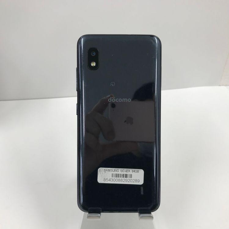 ムスビー｜Galaxy A21 SC-42A docomo ブラック 本体 n05818【Galaxy Samsung Galaxy A21 ブラック 本体