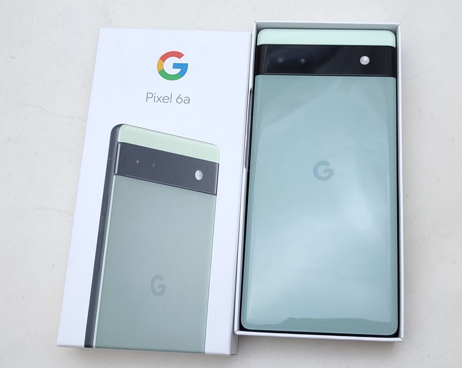 ムスビー｜【極上美品】 Google Pixel 6a 128GB セージ au版SIMフリー 