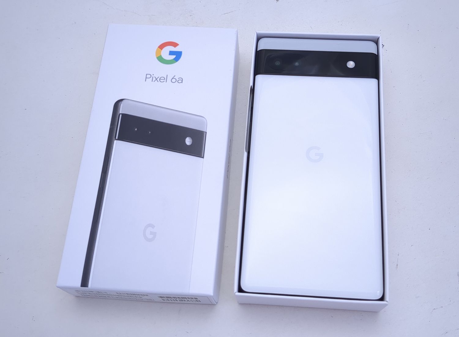 ムスビー｜【美品中古】 Google Pixel 6a 128GB チョーク(白) SIM 