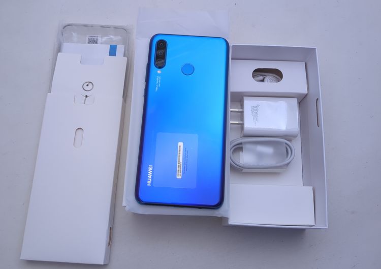 本家SIMフリー！ HUAWEI おしく P30 lite ブルー 国内版 新品未開封 