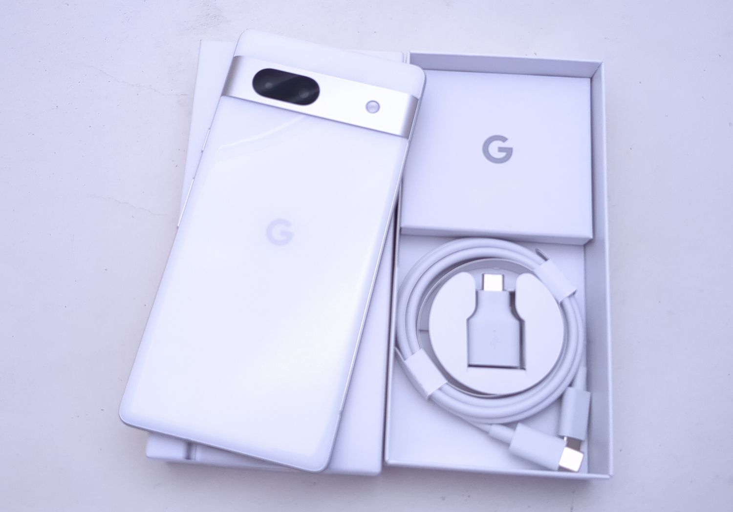Google Pixel7a Snow SIMフリー 中古 スマホ 本体 美品 7日間返品OK  