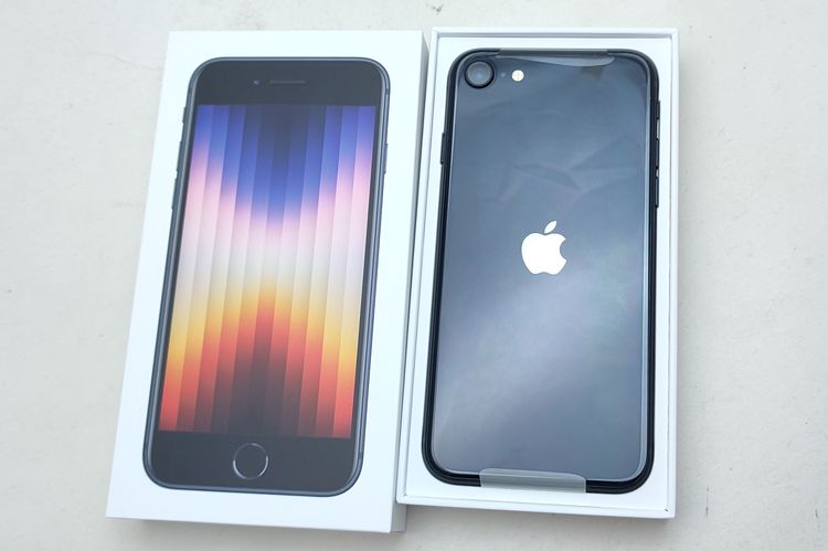 ムスビー｜【新品未使用】 iPhone SE3 64GB ミッドナイト SIMロック 