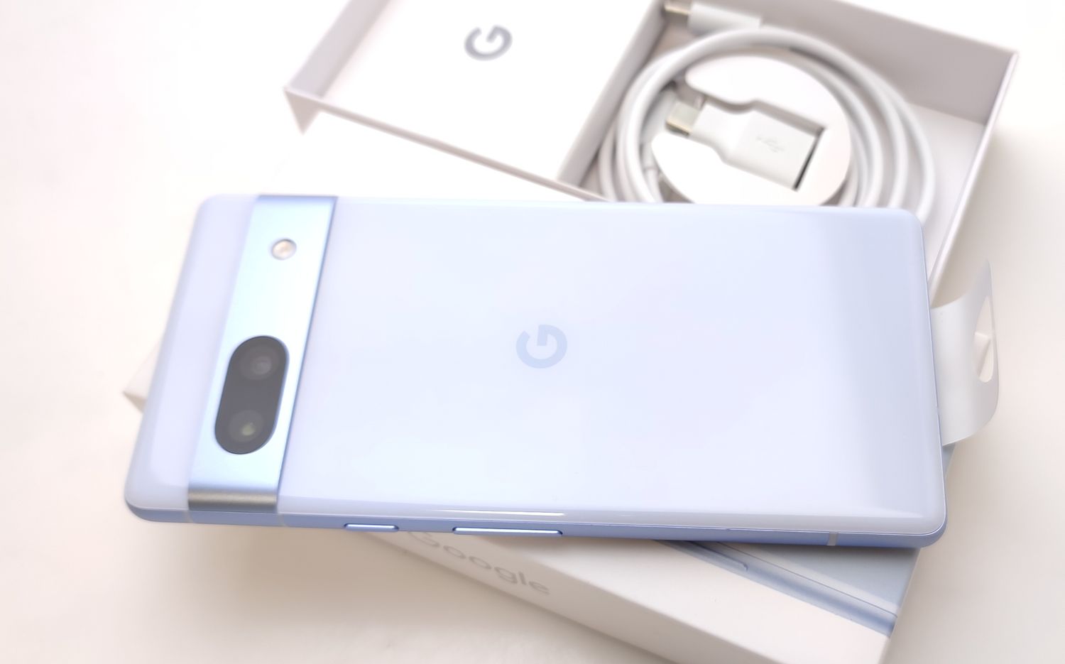 ムスビー｜【美品中古】 Google Pixel 7a 128GB シー(青色) 国内版SIM 
