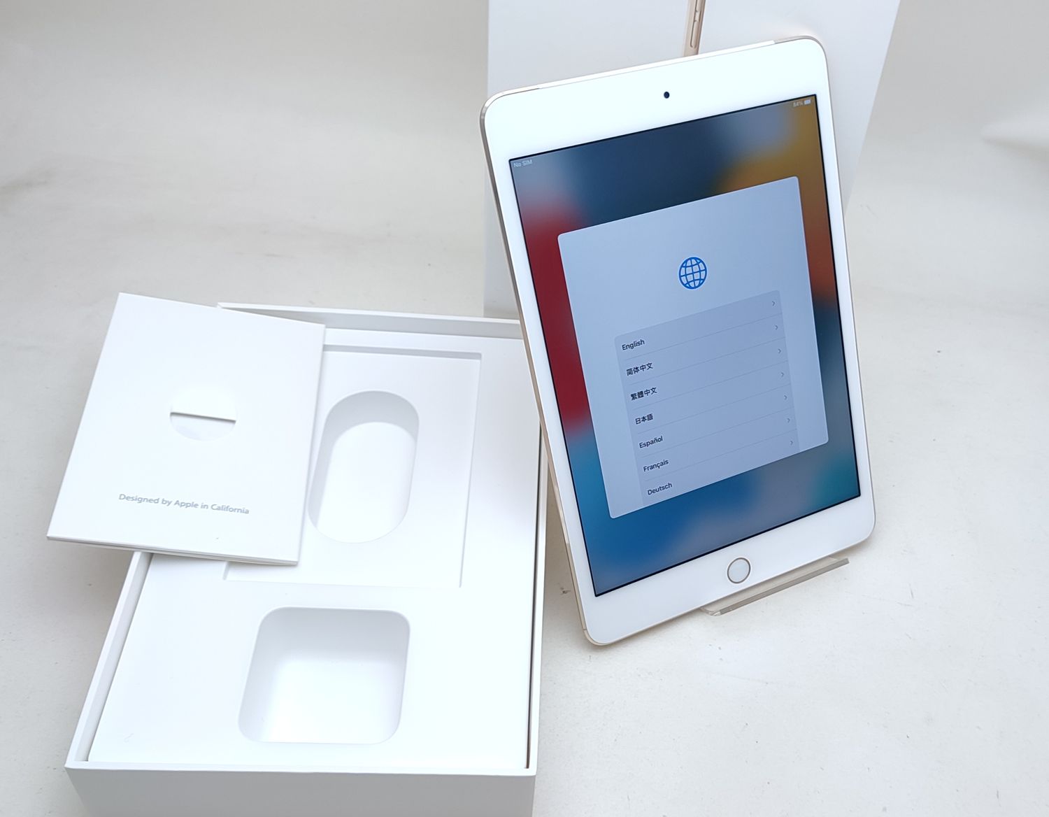 ムスビー｜【極上美品】 iPad mini4 ゴールド 128GB SIMロック解除済み 