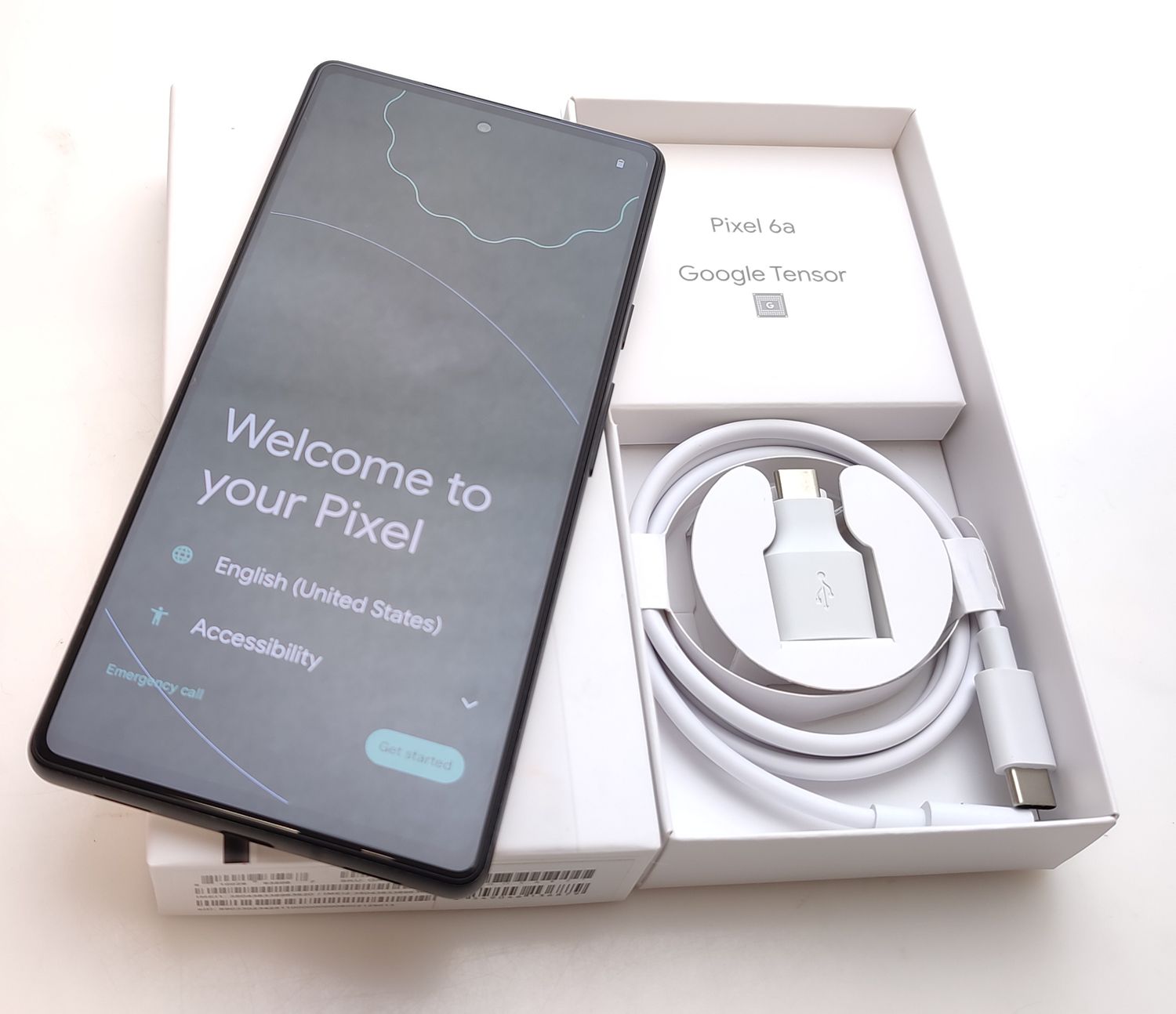 Google Pixel 6a Chalk （白）128 GB 新品未使用（SIMフリー Google  