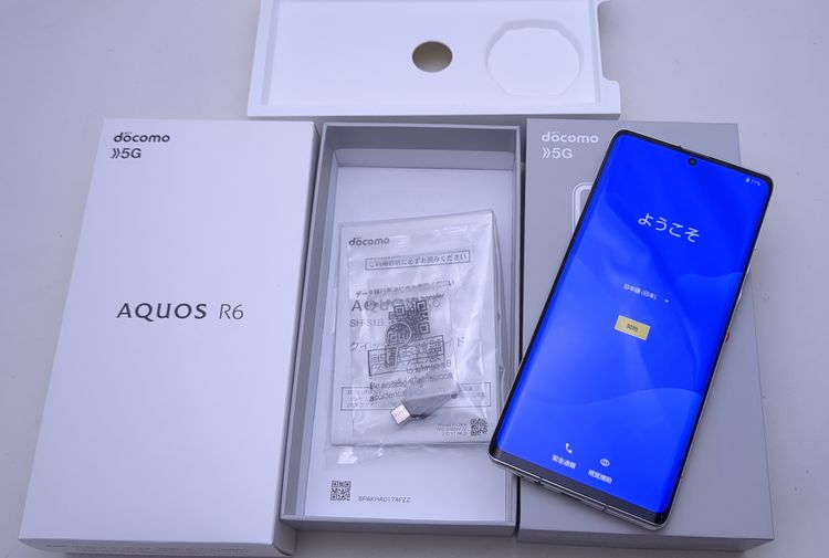 ��������š� SH-51B AQUOS R6 �ۥ磻�� SIM���å�����Ѥ� ��Ƚ��