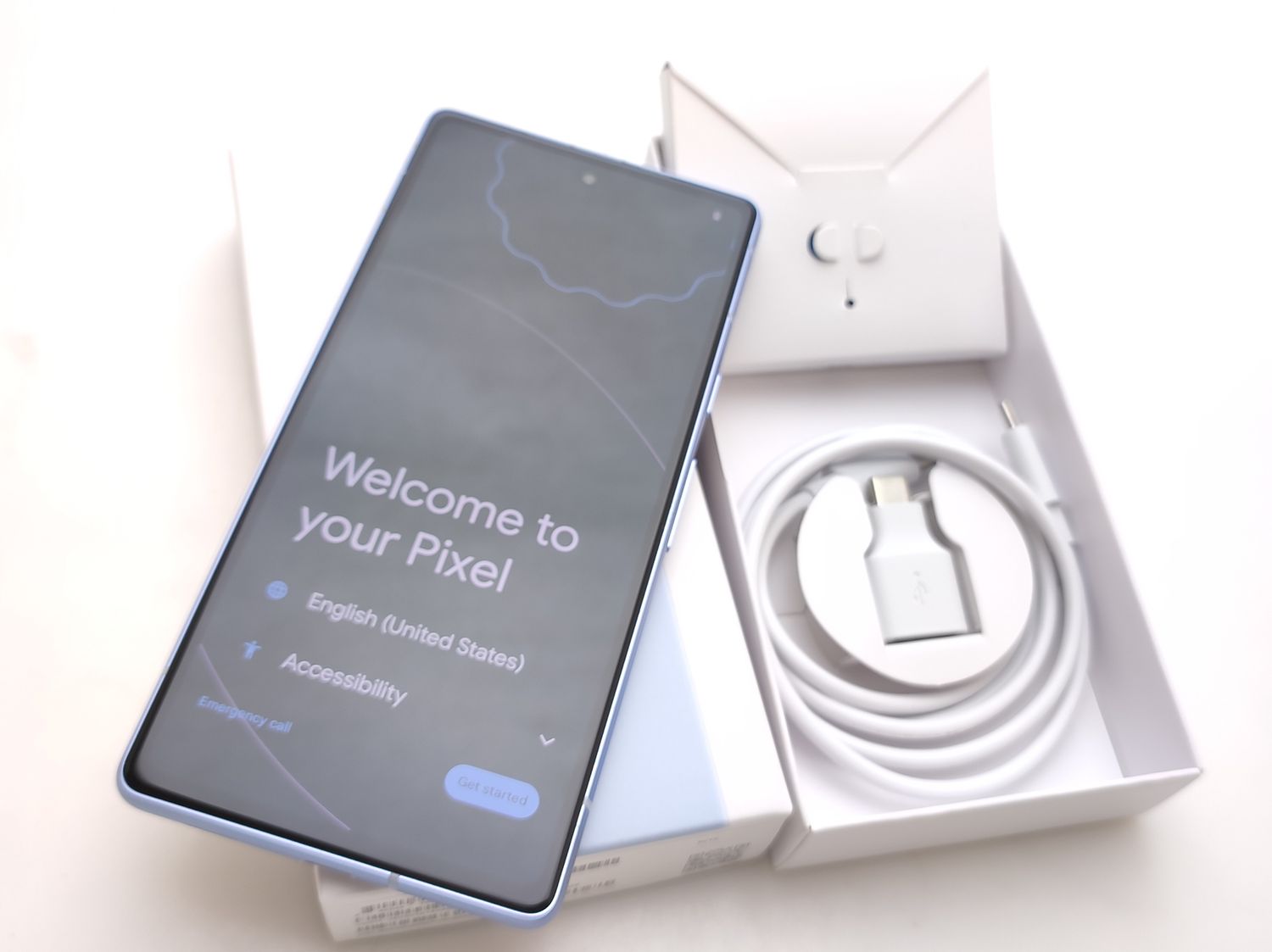 ムスビー｜【美品中古】 Google Pixel 7a 128GB シー(青色) 国内版SIM 