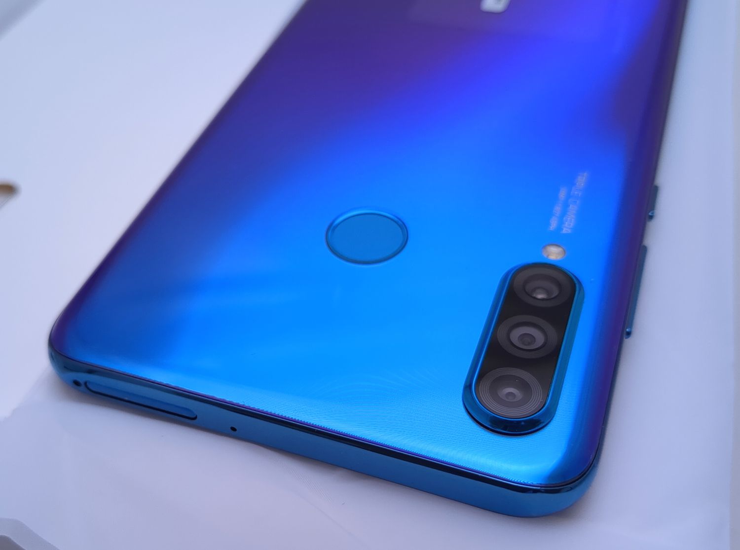 ファーウェイ P30 lite ピーコックブルー（超美品 Y!mobile HUAWEI P30  