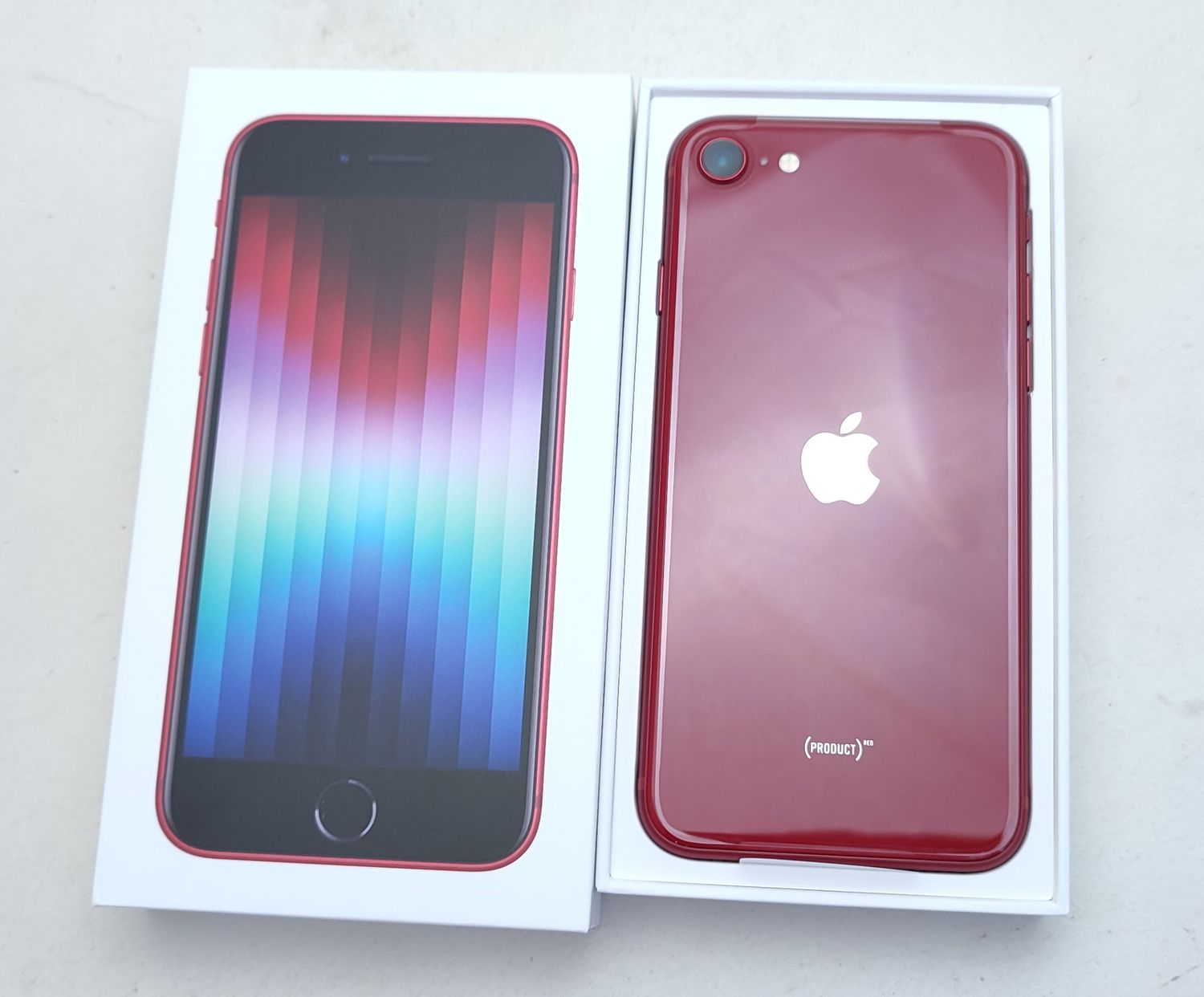 ムスビー｜【新品未使用】 iPhone SE3 64GB レッド SIMロック解除済  