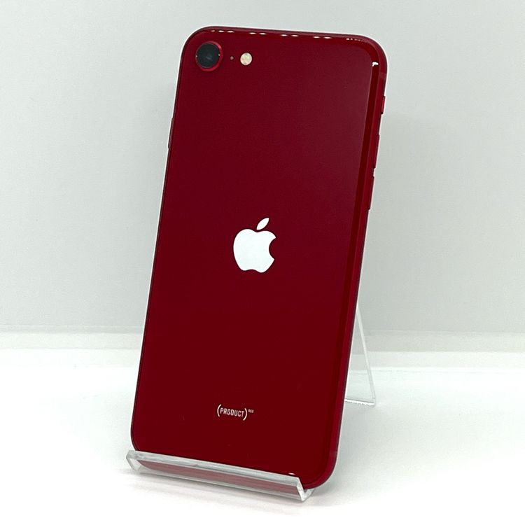 �ڶ����ʡ�iPhone SE �裳���� SIM�ե꡼������ 64GB RED [B22]