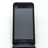 �����ʡ�GRATINA KYF42 au SIM���å������ 4G LTE �֥�å�[B107]