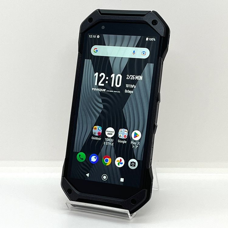 �ڶ����ʡ�TORQUE 5G KYG01 au SIM���å������ �֥�å�[H730MSBR]