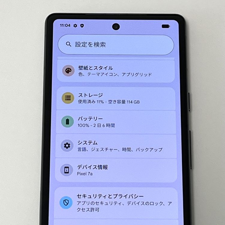 Google Pixel 7a 128GB au SIM�ե꡼ Charcoal ��� [B08]