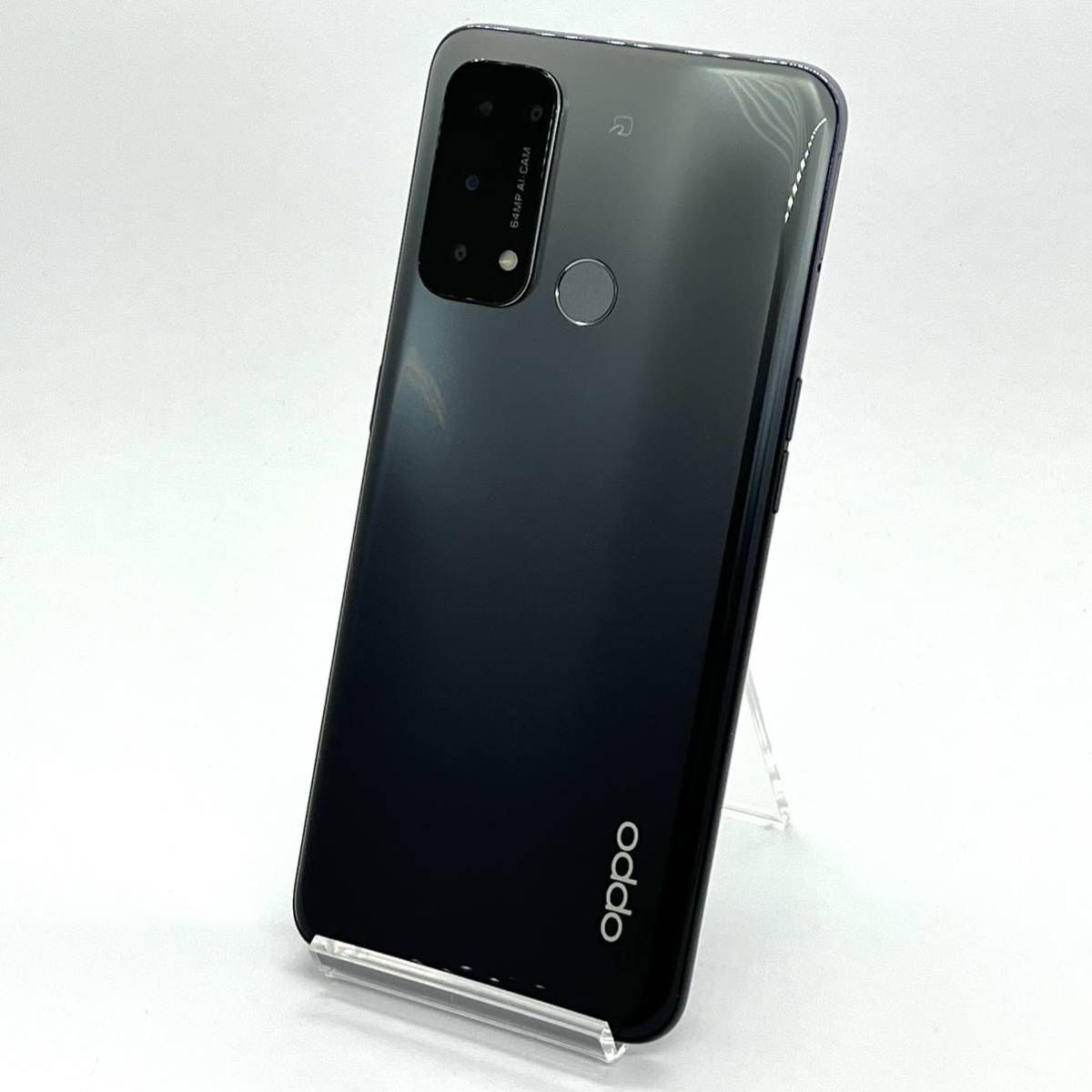 ムスビー｜美品 OPPO Reno5 A CPH2199 シルバーブラック SIMフリー 