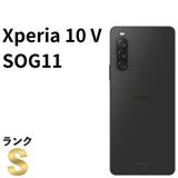 �ڿ���Ʊ�͡�Xperia 10 V SOG11 au SIM�ե꡼ 128GB �֥�å� [B02]