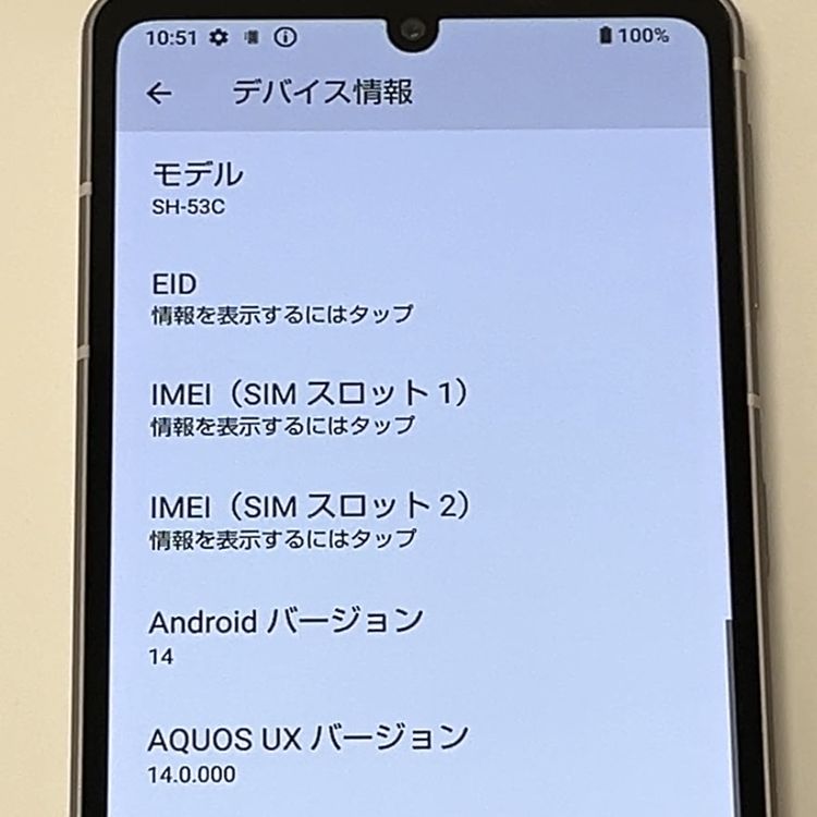 �����ʡ�AQUOS sense7 SH-53C docomo SIM�ե꡼ [H709MSBR]