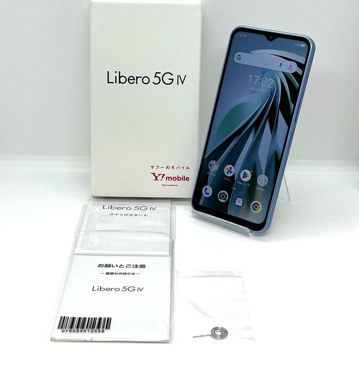 ڿƱ͡SIMե꡼ Libero 5G IV A302ZT ֥롼 磻Х 128GB